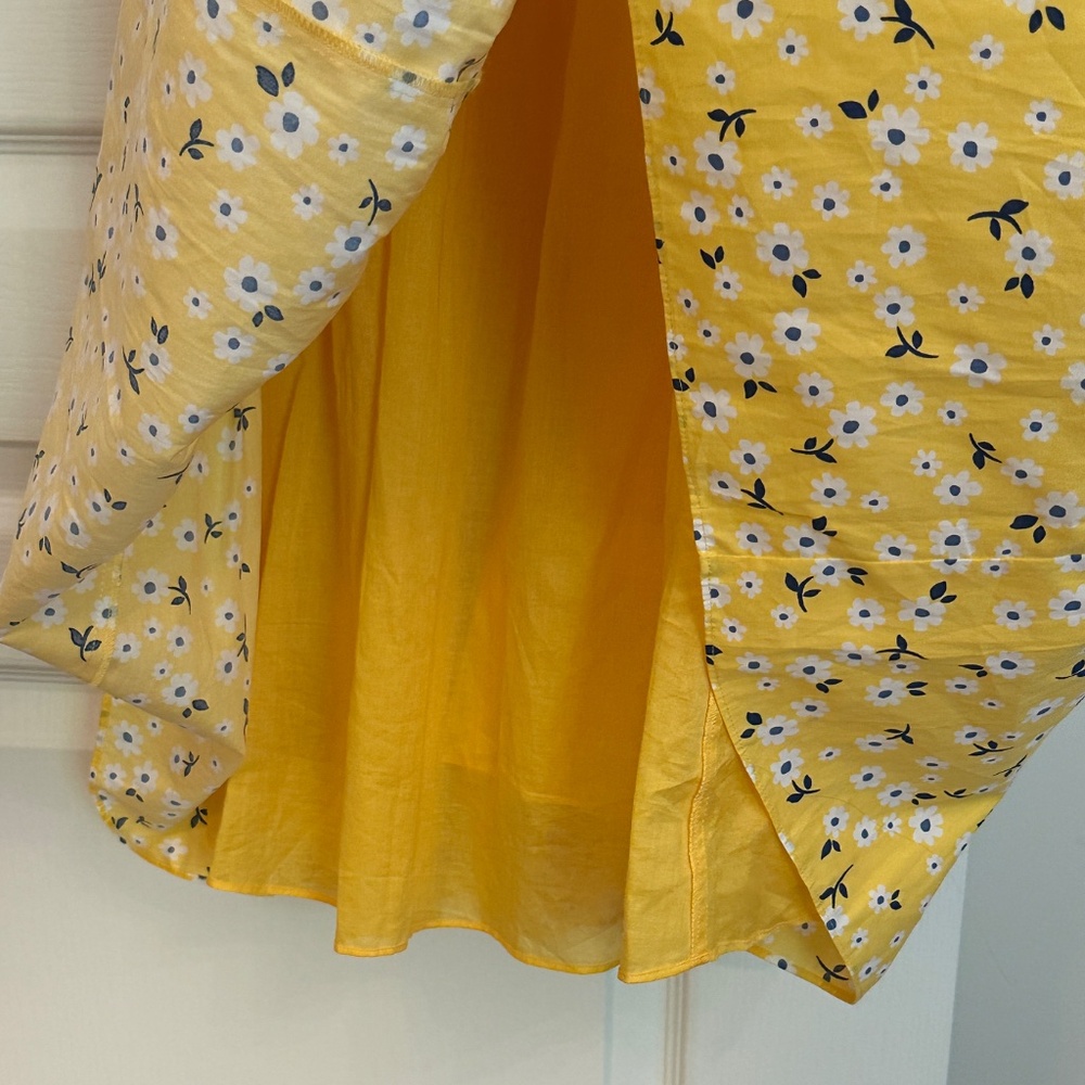 Kate Spade Flutter Sleeve Tiered Midi Sundress Size Small - Picture 5 of 8